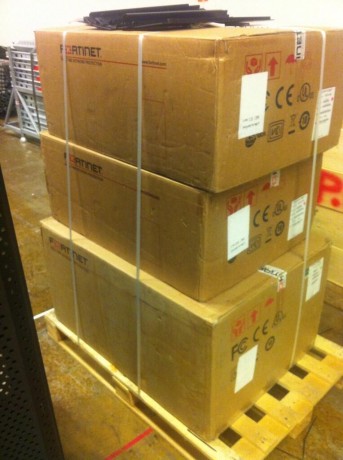 Big boxes from Fortinet - @DreamHackNet