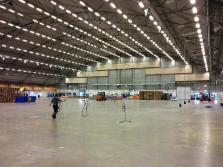 Early stage Hall D - by @wbergg