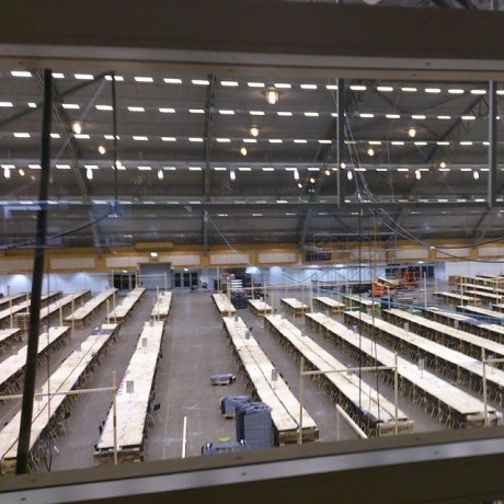 Hall D tables ready - by @stf_erksson