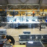 Mainstage being build - by @MainstageDH