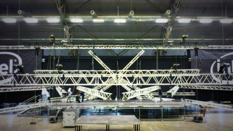 Mainstage going up - @MainstageDH