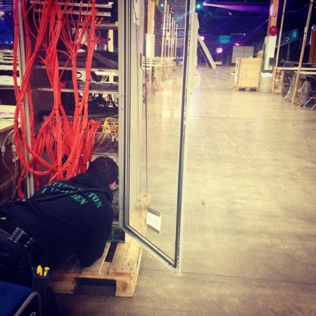 Patching in Hall B - by @dreamhacknet