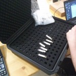 Peli Case full of 10GE Optics - by @DreamHackNet