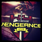 The banner for the Corsair Dota 2 Vengeance Cup